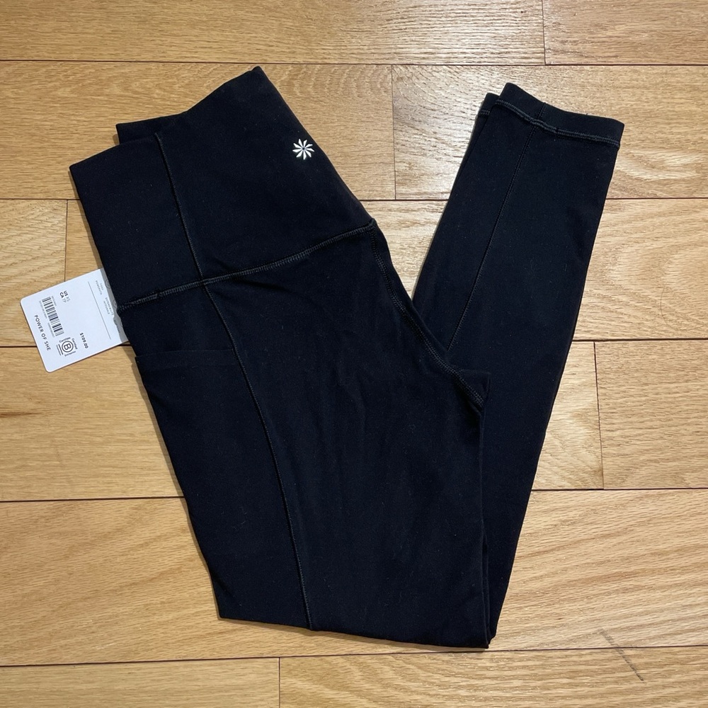 Athleta black high-rise leggings
